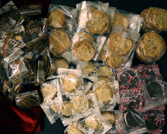 cookies ready to be sent out